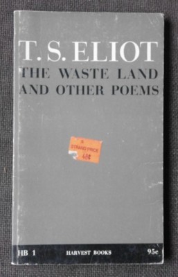 The waste land and other poems / T.S. Eliot foto