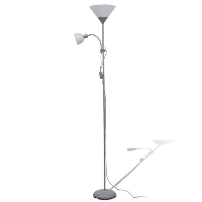 Lampa de podea, Gri