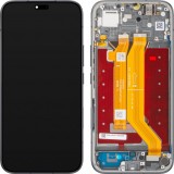 Display cu Touchscreen Honor 600e / 600 Lite, cu Rama, Negru (Velvet Black), Service Pack 0235ASUL