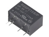 Convertor DC/DC 2W 4,5-5,5V la 15V 0,133A RECOM