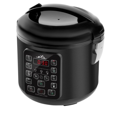 Aparat multifunctional pentru gatit orez ETA Fornellino 8131 90000, 500W, 1.5 litri, 9 programe automate, negru foto