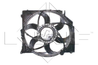 NRF 47216 Ventilator, radiator foto