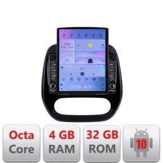 Navigatie Renault Captur G-CAPTUR ecran tip TESLA 9.7&quot; cu Android Radio Bluetooth Internet GPS WIFI 4+32GB DSP 4G Octa CarStore Technology