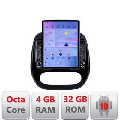Navigatie Renault Captur G-CAPTUR ecran tip TESLA 9.7&amp;quot; cu Android Radio Bluetooth Internet GPS WIFI 4+32GB DSP 4G Octa CarStore Technology foto