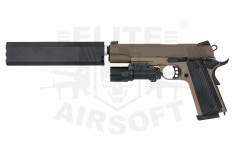 Pistol airsoft Colt 1911 R28 - Dark Earth [Army Armament] foto