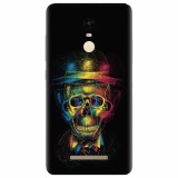 Husa silicon pentru Xiaomi Remdi Note 3, Colorfull skull 3d