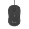 Mouse cu fir Tellur Basic, mini, negru