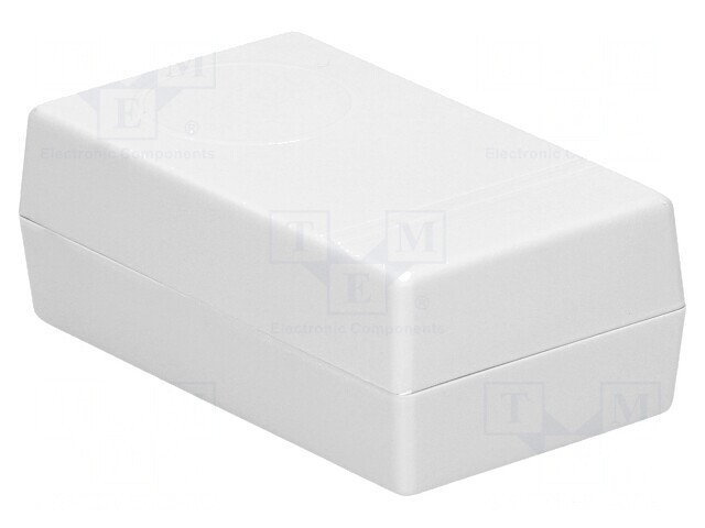 Carcasă Universală Polistiren Gri 70.9mm x 120.5mm x 45mm