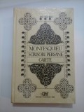 MONTESQUIEU - SCRISORI PERSANE CAIETE
