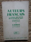 N. Serban - Extraits des auteurs francais A L USAGE DES ELEVES DE LA CLASSE DE VIII-EME