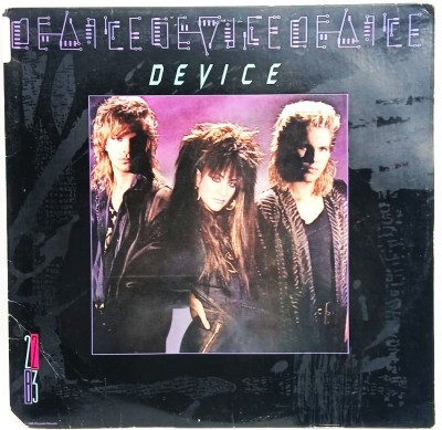 Device &amp;lrm;&amp;ndash; 22B3 NM / VG vinil LP disc rock synth pop Chrysalis SUA 1986 foto