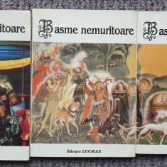 Basme nemuritoare, volumele 1, 2 si 3, Editura Lucman, 562 pag, stare f buna