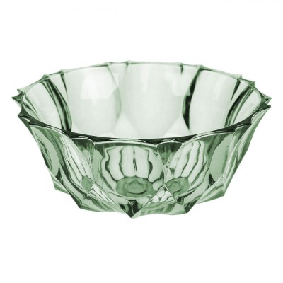 Bol Plastic, Model Diamond, Culoare Smarald, Diametru 12cm, &amp;Icirc;nălțime 5cm, Capacitate 0,29L foto