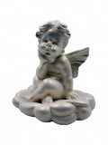 Cumpara ieftin Statueta decorativa, Inger, Alb, 22 cm, DV103-13P