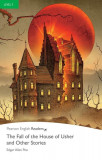 Level 3: The Fall of the House of Usher and Other Stories Book and MP3 Pack - Paperback brosat - Edgar Allan Poe - Pearson