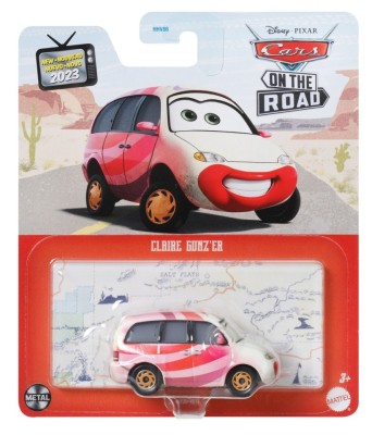 MASINUTA METALICA CARS3 PERSONAJUL CLAIRE GUNZER foto