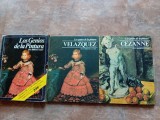 Los Genios de la Pintura VELAZQUEZ 1 + CEZANNE 2 Biblioteca SARPE 2 Libros 1979