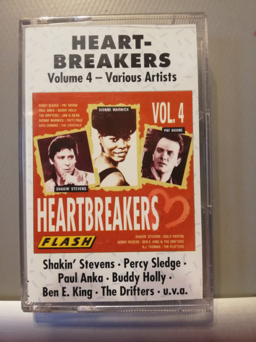 Heartbreakers vol 4 &ndash; Selectiuni (1987/Flash/RFG) - caseta audio/NM/Originala