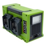 Invertor portabil pe acumulator Procraft PSI20, 330 W, 12 V / 5 A, Lanterna LED integrata 10 W / 6 W