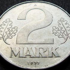 Moneda 2 MARK / MARCI - RD GERMANA / GERMANIA DEMOCRATA, anul 1977 *cod 964 A