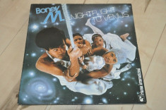 Boney M - Nightflight To Venus (1978, Hansa) Disc vinil LP original foto