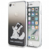Husa Plastic - TPU Karl Lagerfeld Choupette Fun pentru Apple iPhone 8 / Apple iPhone SE (2020), Neagra KLHCI8CFNRCBK