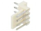 Conector cablu-placă soclu tată Mini-Latch 2,5mm PIN 4 THT pentru montaj pe PCB