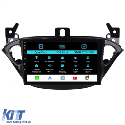 Navigatie Dedicata Opel Corsa E Adam (2012 - 2019), 9Inch, 1Gb Ram, 32Gb Stocare, Carplay Performance AutoTuning foto
