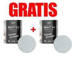 Vopsea decorativa Magic Efect Satin perlat 06 Light Grey Pearl 2.4 L 1+1 GRATUIT foto