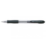 Pachet 12 buc pix cu bila super grip pilot 0.7 mm varf mediu Pix cu bila Pilot Super Grip 0.7 mm negru