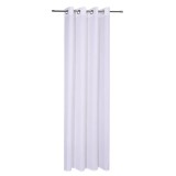 Perdea Wayfair Basics, poliester, alb, 140 x 235 cm