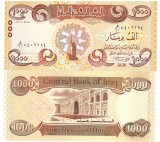 Irak 1000 Dinari Comemorativă 2018 P-104 UNC Bancnotă Irakiană Colecție
