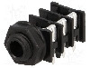 Conector jack, Jack 6,3mm, 3 contacte, mama, AMPHENOL - ACJS-PHOP-1 foto