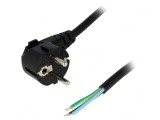 Cablu electric 3x1,5mm2 cu ştecăr &icirc;n unghi