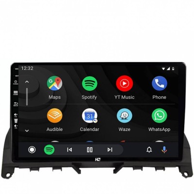 Navigatie Mercedes Benz C-Class W204 (2006-2012) 4GB RAM Android 13 Quadcore DSP GPS Wi-FI Carplay Android Auto USB Bluetooth Waze Touchscreen 9 inch foto