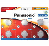 Baterie Panasonic CR2032 3V litiu CR-2032L/6BP Value Pack set 6 buc.