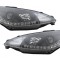 Faruri LED DRL Peugeot 207 (05.2006-06.2012) Negru Performance AutoTuning