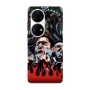 Husa compatibila cu Huawei Nova Y70 model Jigsaw, Silicon, TPU, Viceversa, Transparent, Carcasa