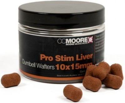 Wafters CC Moore Pro-Stim Dumbell, Liver, 10-15mm, 65buc/cutie foto