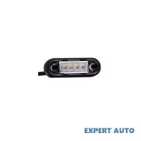 Lampa gabarit 84x27, slim, 4 led-uri, 2 garnituri, montare bullbar, alba, fristom cod:ft-073b Alta marca Alt model #7