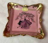 Farfurioara din portelan german OCA KUNST Echt Gold Kronach Bavaria