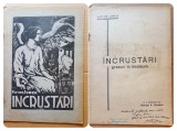 G422-I-VICTOR JURCA- INCRUSTARI cu dedicatie si semnatura originala. Gravuri in linoleum perioada interbelica stare foarte buna.