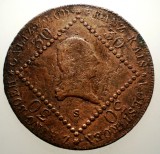 Moneda Austria Franz I 30 Kreuzer 1807, KM# 2149, Corodata