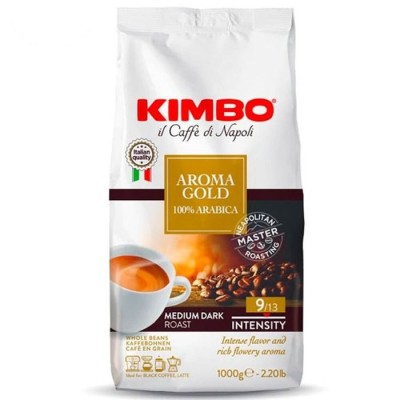 Kimbo Aroma Gold 100% Arabica Cafea boabe 1kg foto