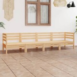 vidaXL Set mobilier de grădină, 4 piese, lemn masiv de pin 3082502