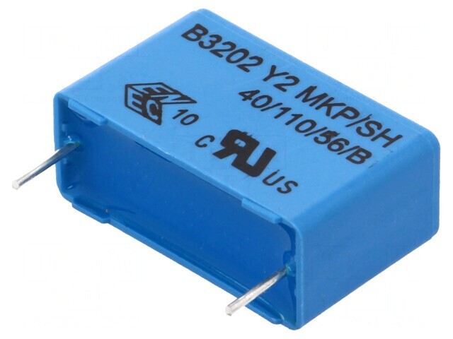 Condensator Polipropilenă 100nF THT &plusmn;10%