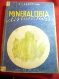 A.E.Fersman- Mineralogia Distractiva -Ed.1949 ,300 pag ,ilustratii ,1 harta