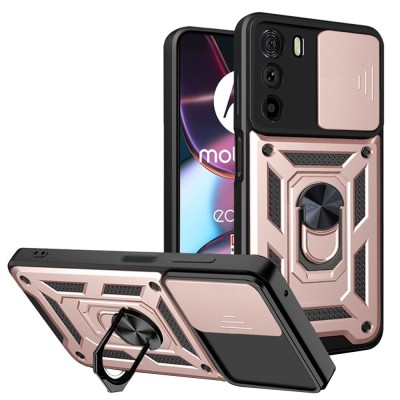 Husa Motorola Edge 30 protectie camera Techsuit CamShield Series, roz foto