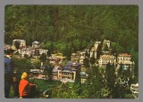 CPIB 23819 CARTE POSTALA - SLANIC MOLDOVA - VEDERE, CIRCULATA, 1970, STAMPILE, TIMBRU, Fotografie