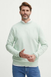 Cumpara ieftin Karl Lagerfeld bluză bărbați, culoarea verde, cu imprimeu, 542900.705890